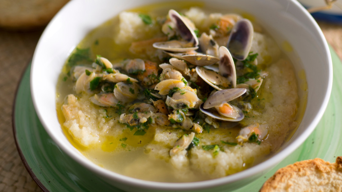 Zuppa di telline napoletana