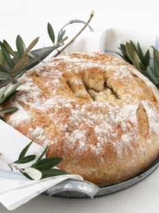 Pane di Pasqua alle erbe