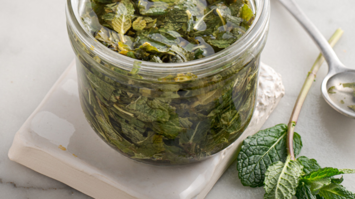 Salsa verde alla menta
