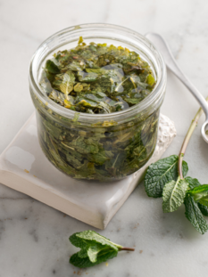 Salsa verde alla menta