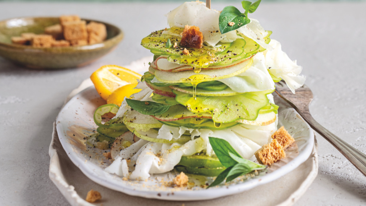 Insalata con cacio e pere