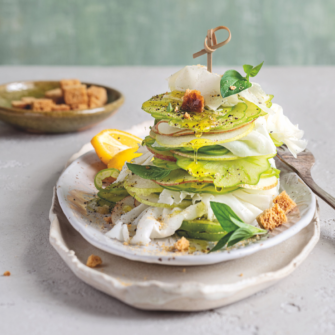 Insalata con cacio e pere
