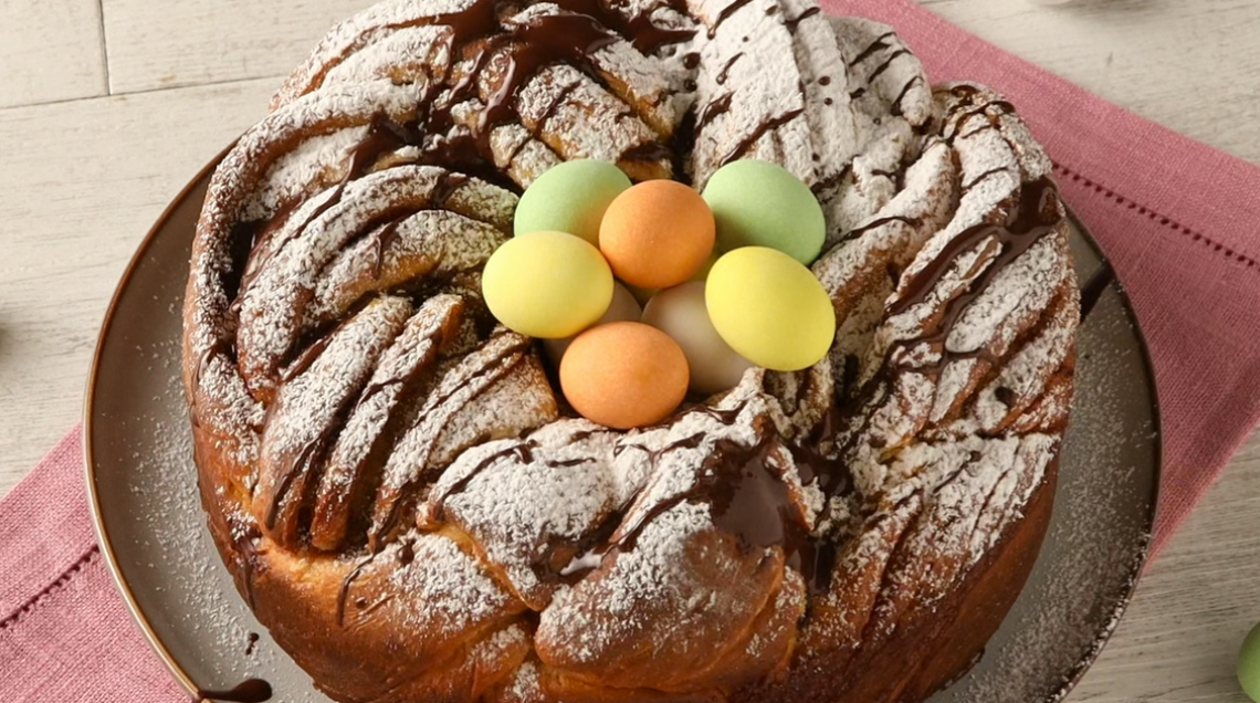 ciambella di Pasqua alla cannella