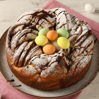 ciambella di Pasqua alla cannella