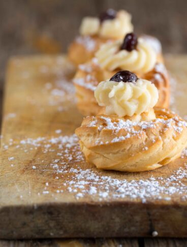 Zeppole di San Giuseppe versione mignon COVER