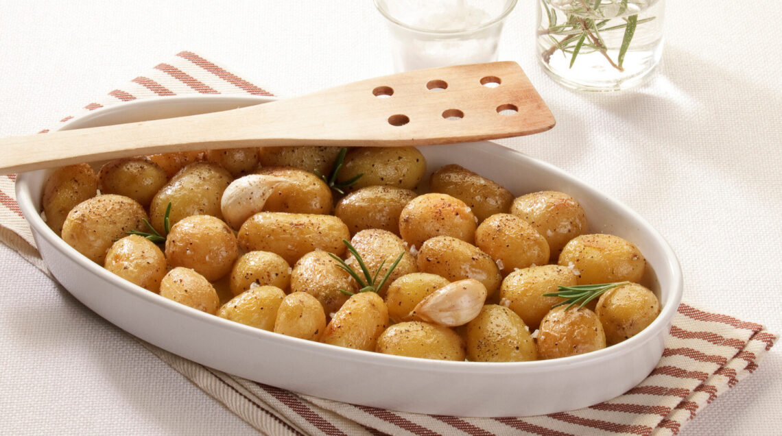 patate al forno con la buccia