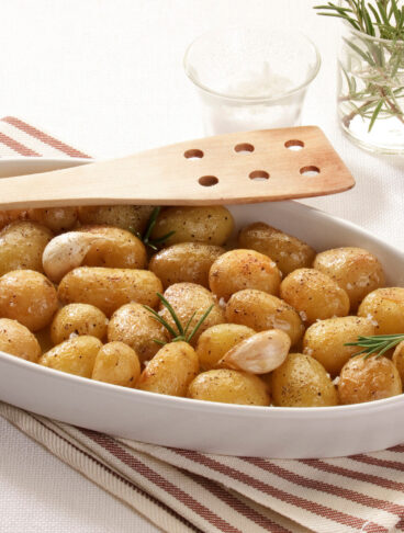 patate al forno con la buccia