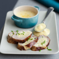 Spinacino alla ricotta con zabaione al limone