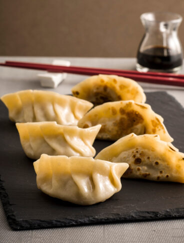 JIAOZI CINESI ALLA PIASTRA