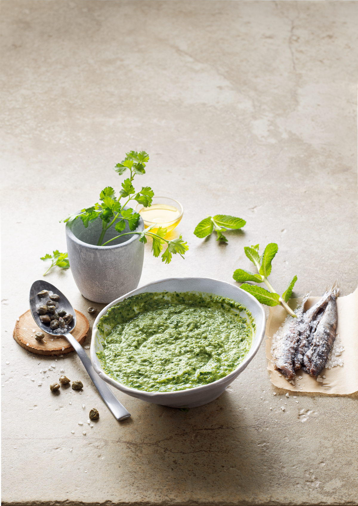 Caraffa Per Salsa In Ceramica Verde Con Manico, 7 Oz (200 Ml) - Per Latte, Tè, Intingoli - 3
