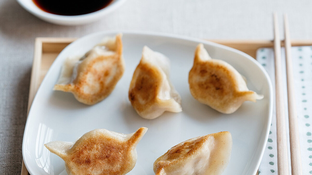 Ravioli con maiale, cavolo e zenzero