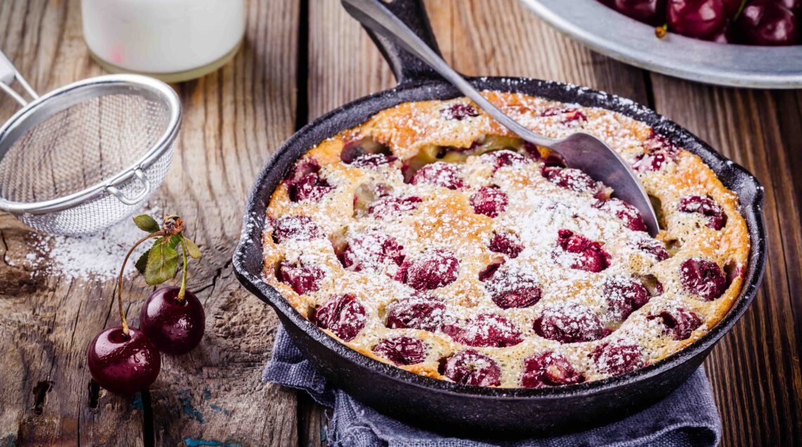 Clafoutis cherry pie COVER