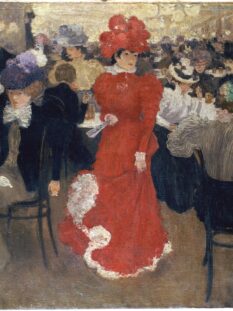In_the_Café_d'Harcourt_in_Paris_Henri Evenepoel