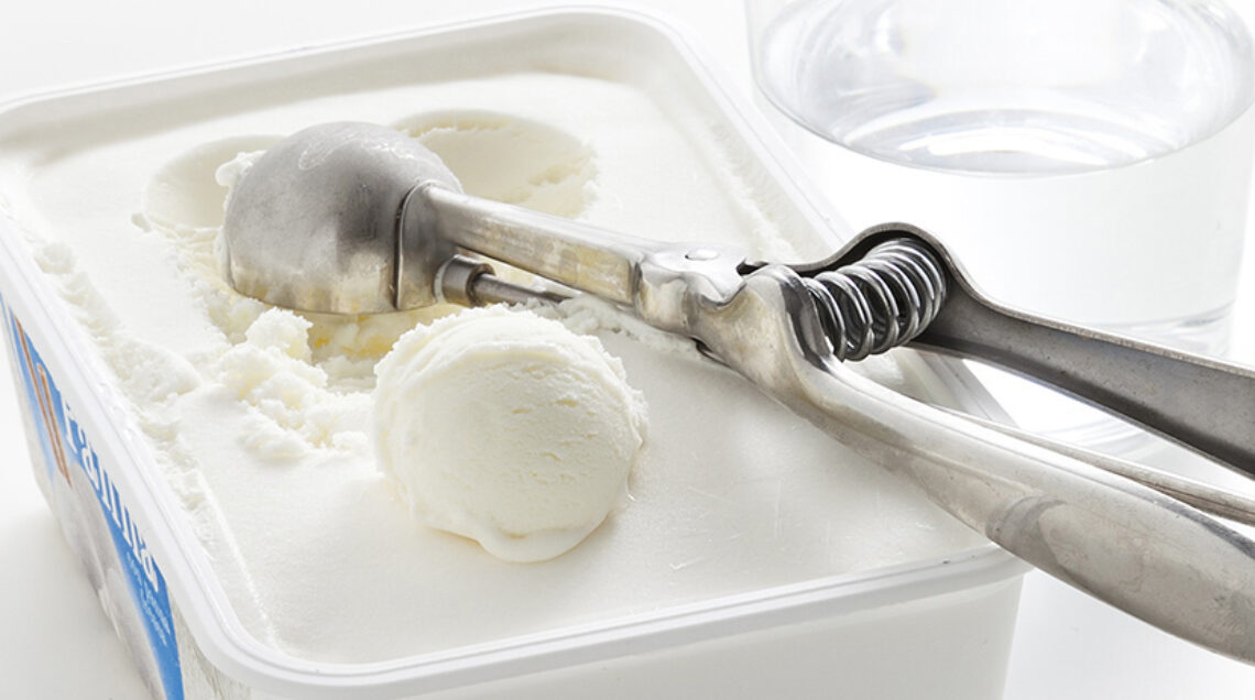 gelato in vaschetta