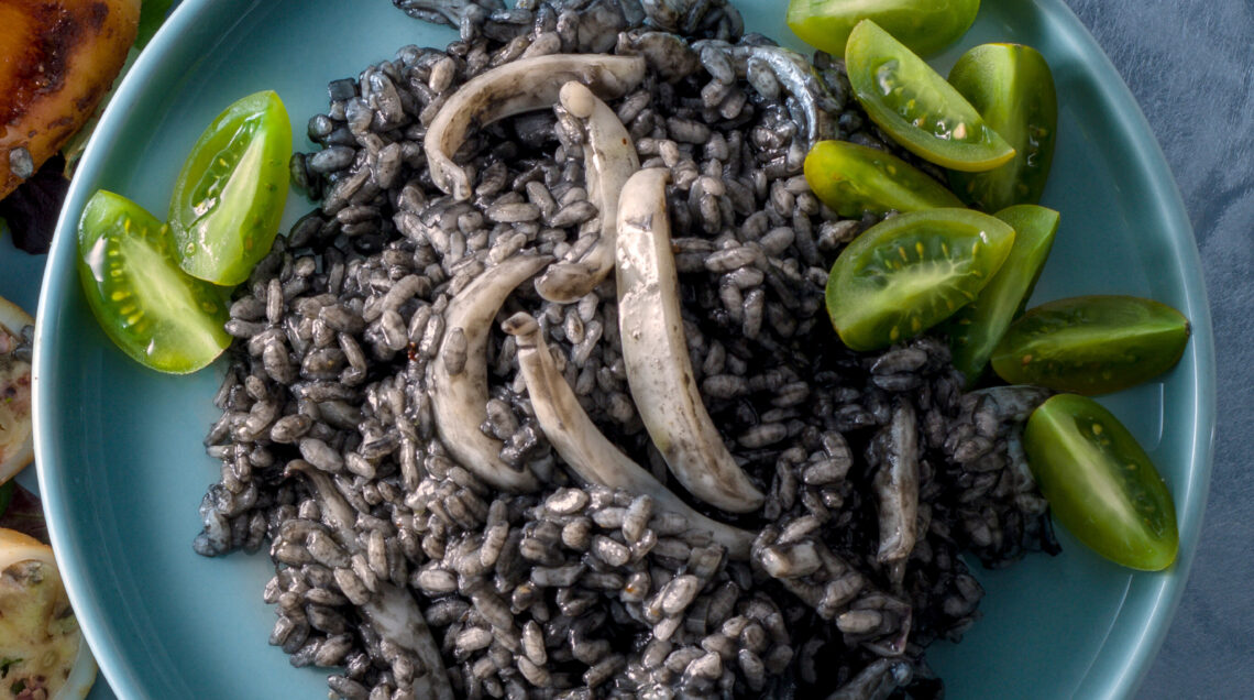 Risotto al nero di seppia