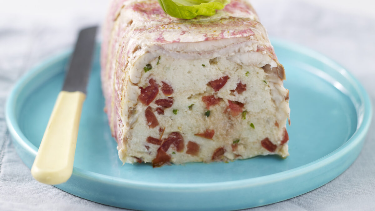 Terrina di triglie al paté di pesce