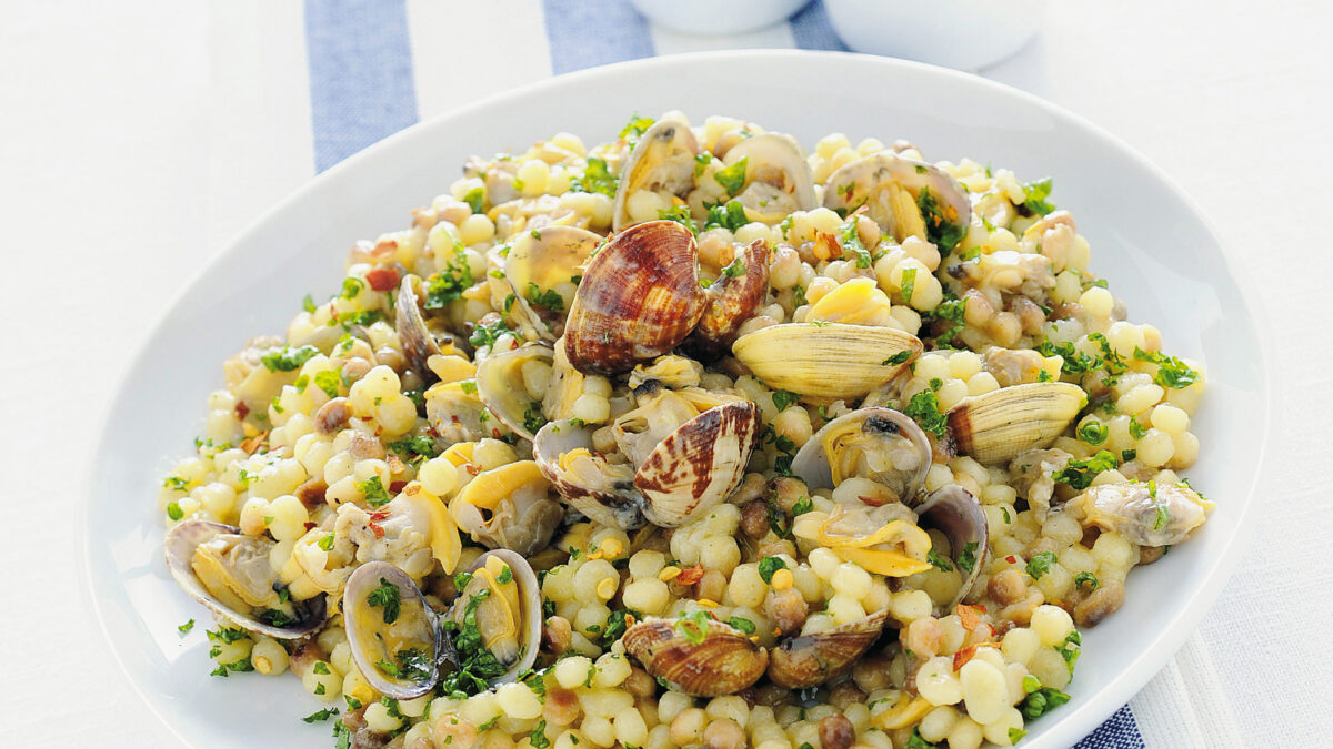 Fregola risottata