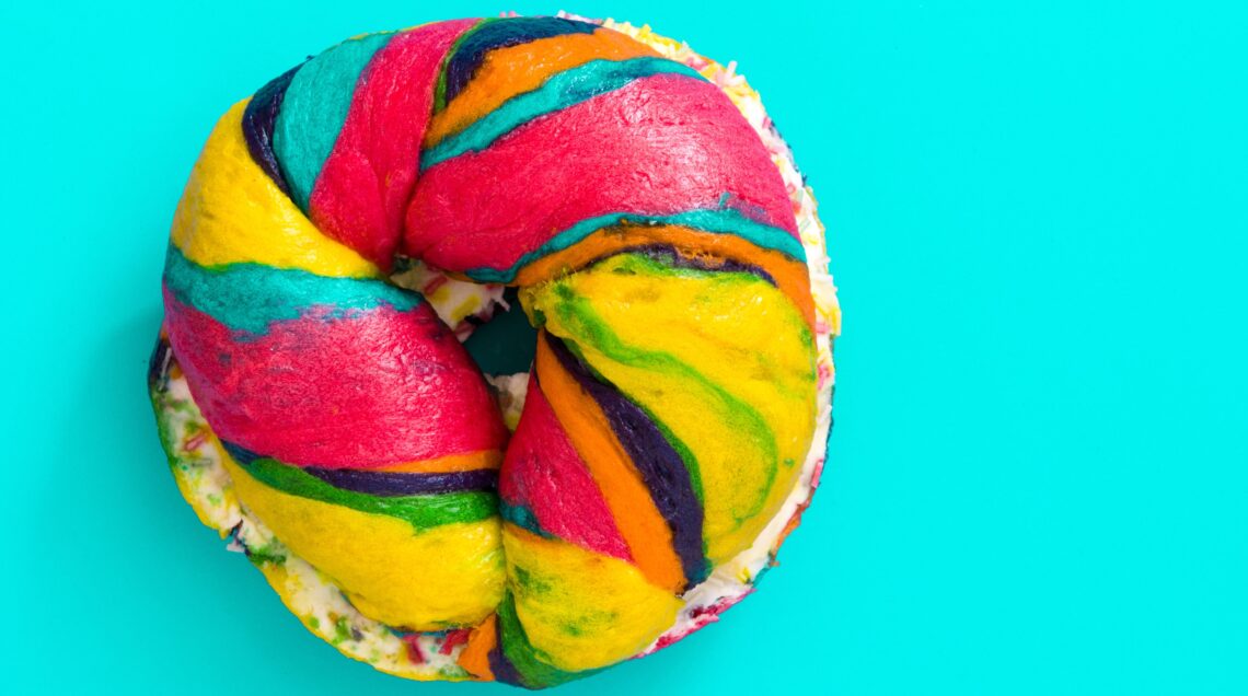 RAINBOW BAGEL