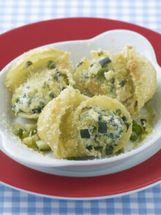 Conchiglioni gratinati con verdure