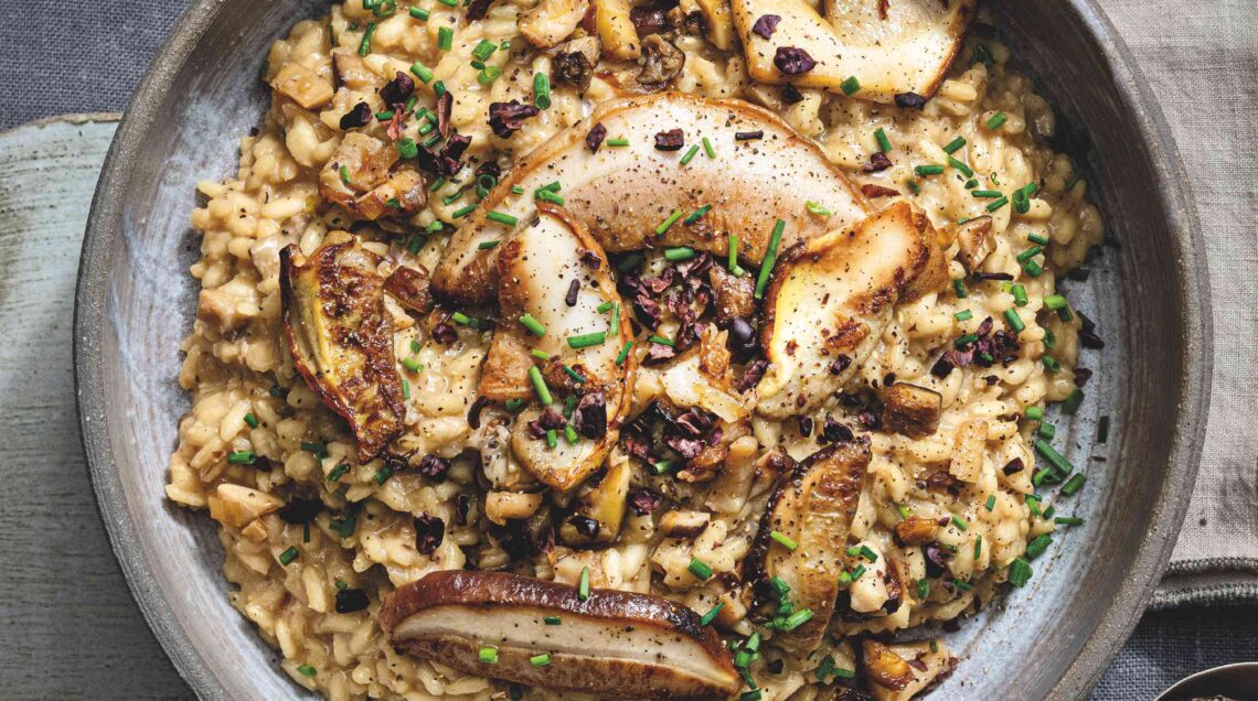 Risotto ai tre porcini