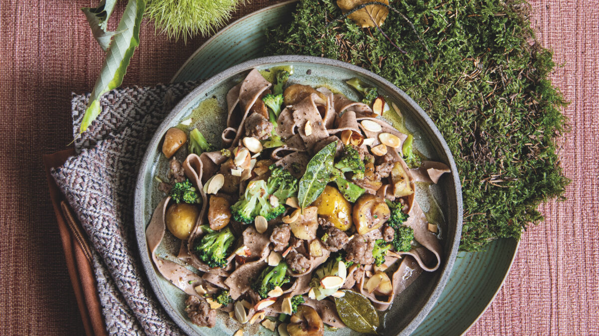 Tagliatelle con ragù d’anatra al marsala