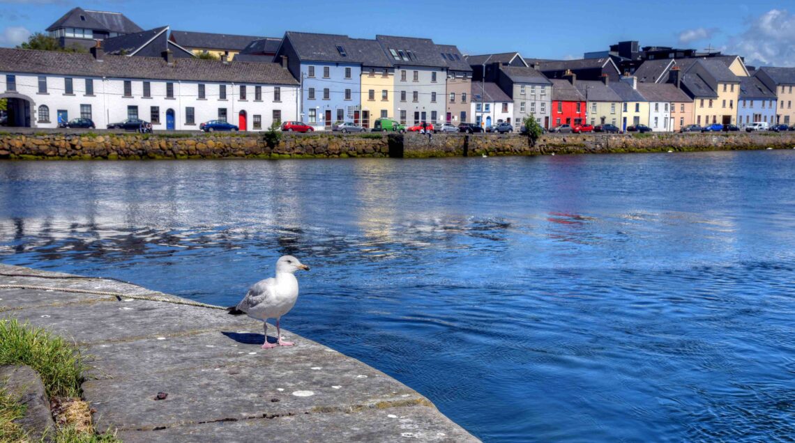 The Claddagh Galway in Galway, Ireland.