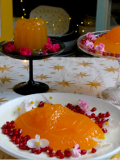 Gelatina di spumante e mandarino