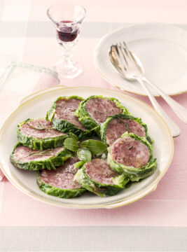 Zampone in foglia di verza