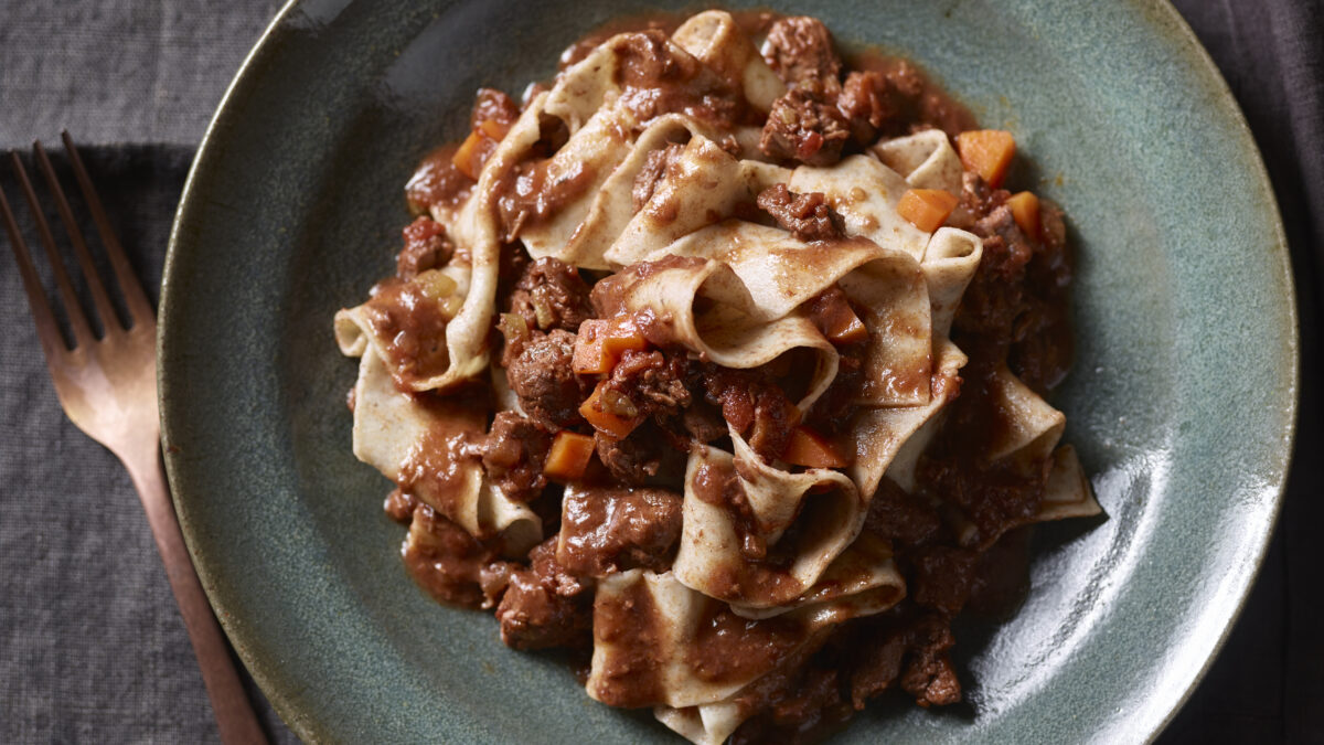 Pappardelle di grano saraceno al sugo di cinghiale - Sale&Pepe