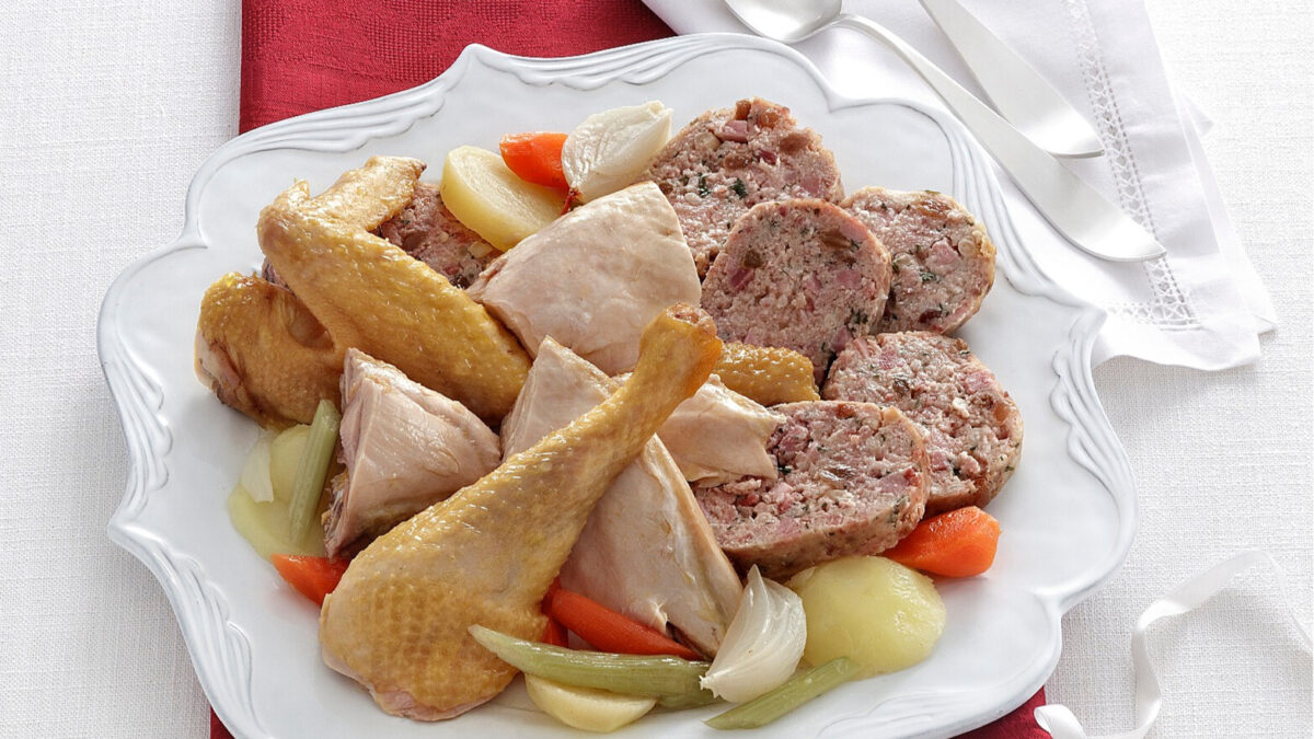Cappone imbottito alla napoletana