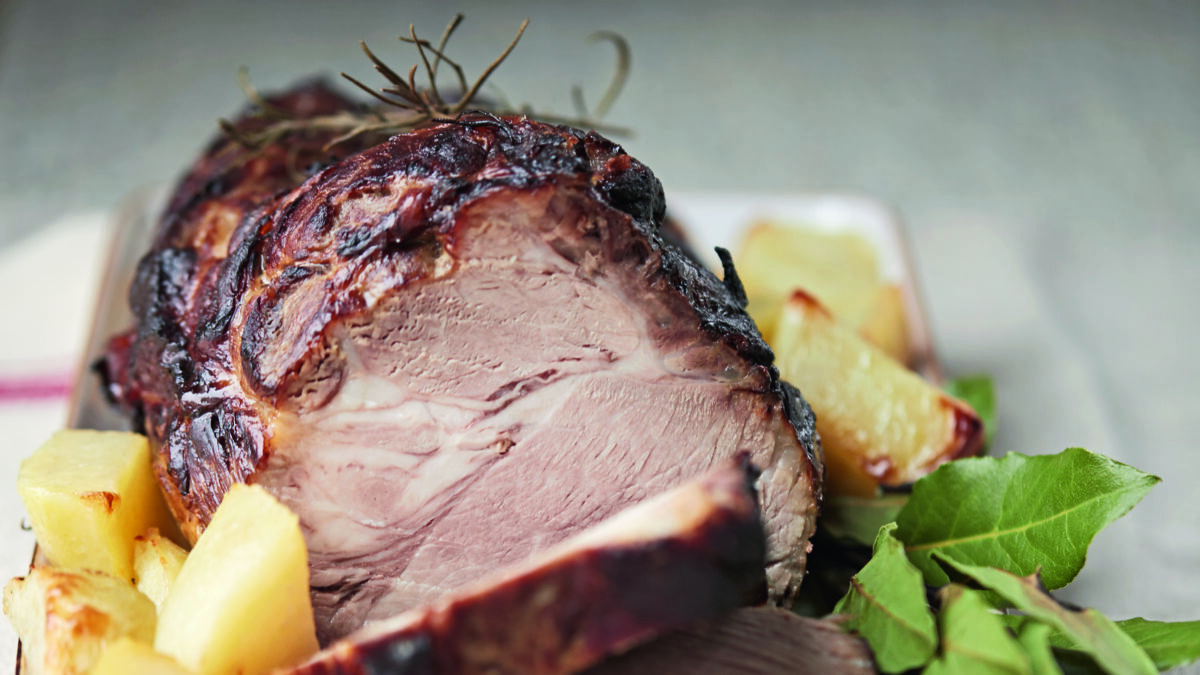 Coppa arrosto al vino e rosmarino