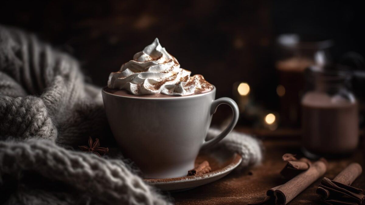 La cioccolata in tazza