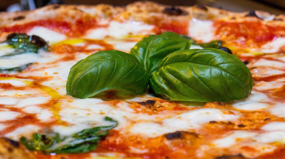 The real Neapolitan pizza Margherita