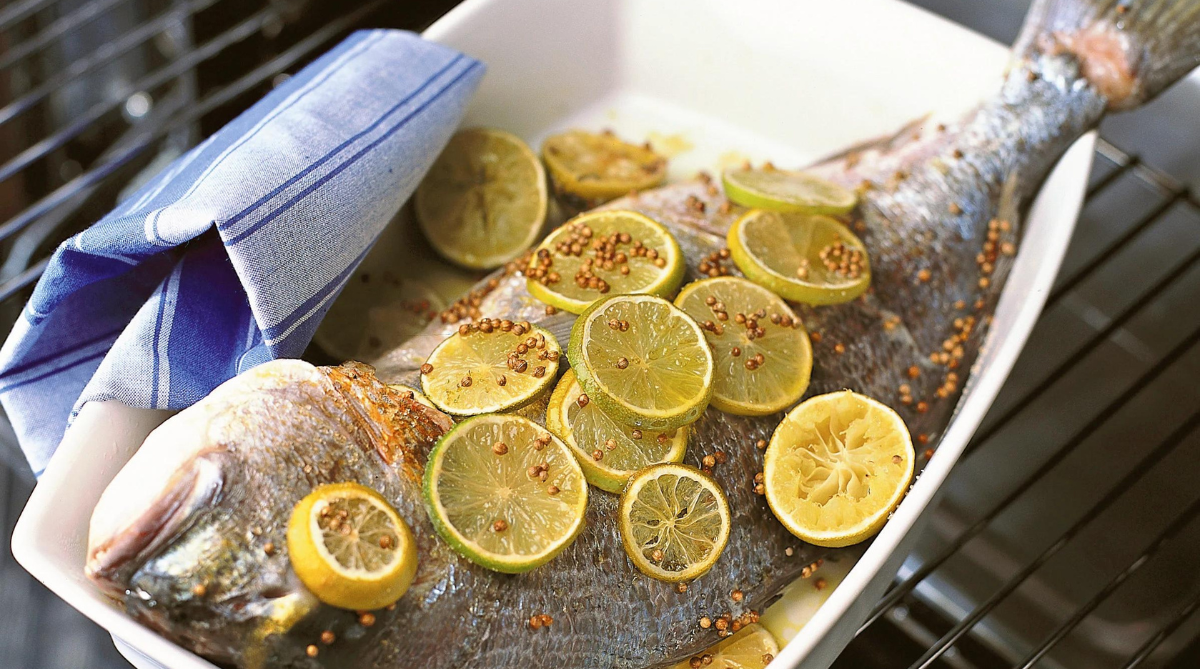 orata al limone al forno