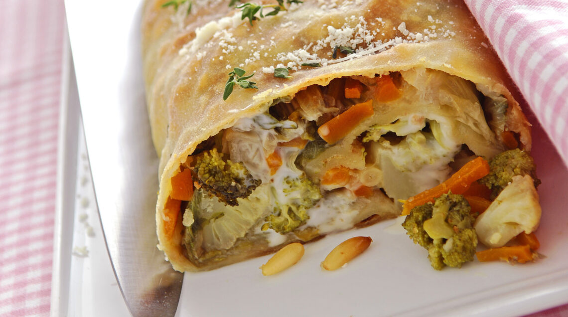 STRUDEL SALATO ALLE VERDURE