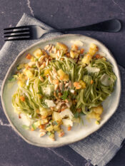 Taglierini alle verdurine fritte
