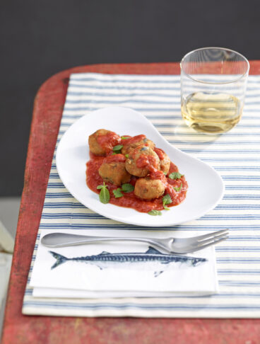 polpette di sarde al sugo di pomodoro