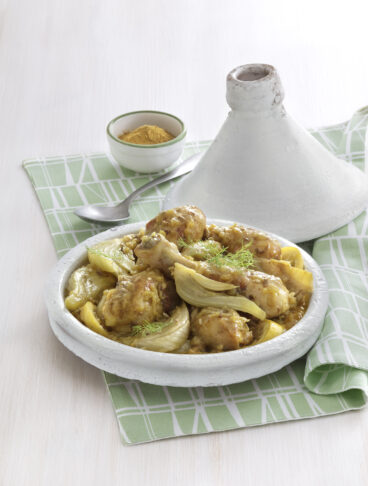 Tajine di pollo e finocchi