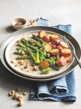 Insalata tiepida di patate e asparagi