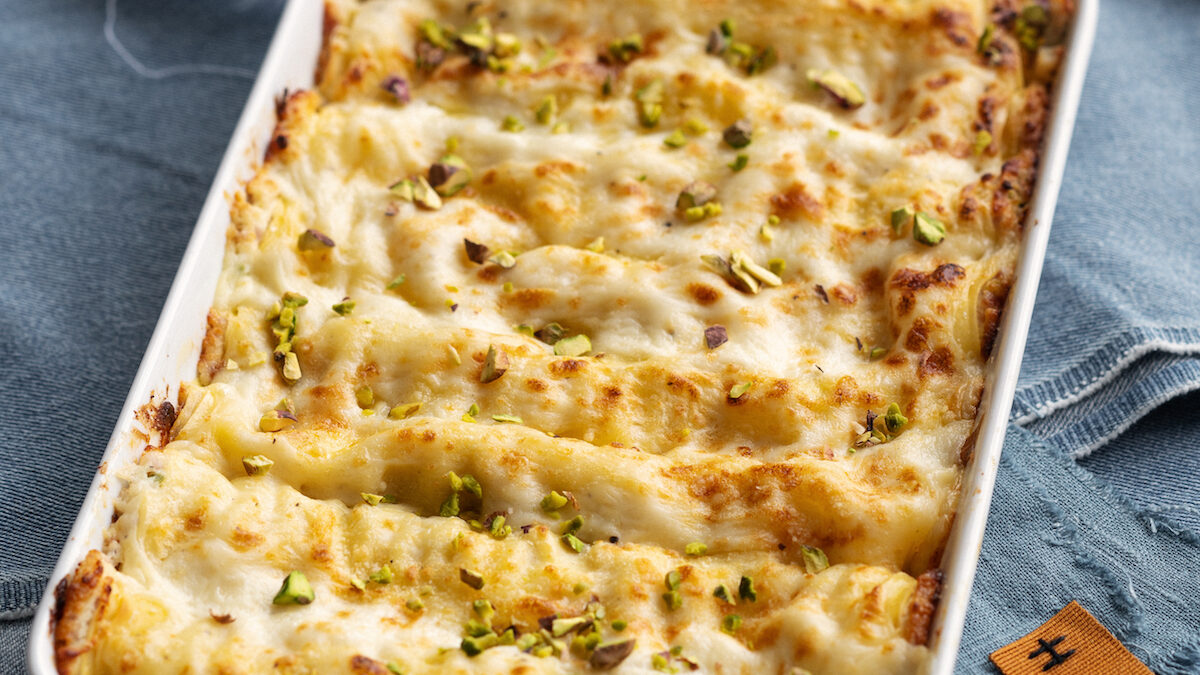 Cannelloni con la mortadella e la ricotta