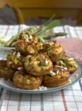 Sformatini asparagi e fave