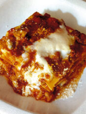 Lasagne con ragù di carni miste