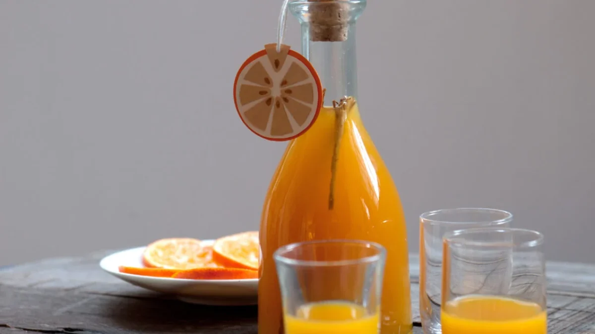 Liquore all’arancia speziato