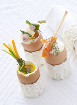 Uova alla coque 3 gusti