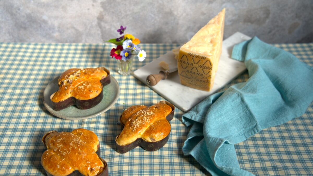 Colombine salate di Pasqua e Pasquetta al Grana Padano DOP