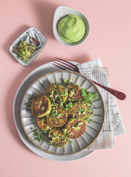 Polpette di ceci e cime di rapa