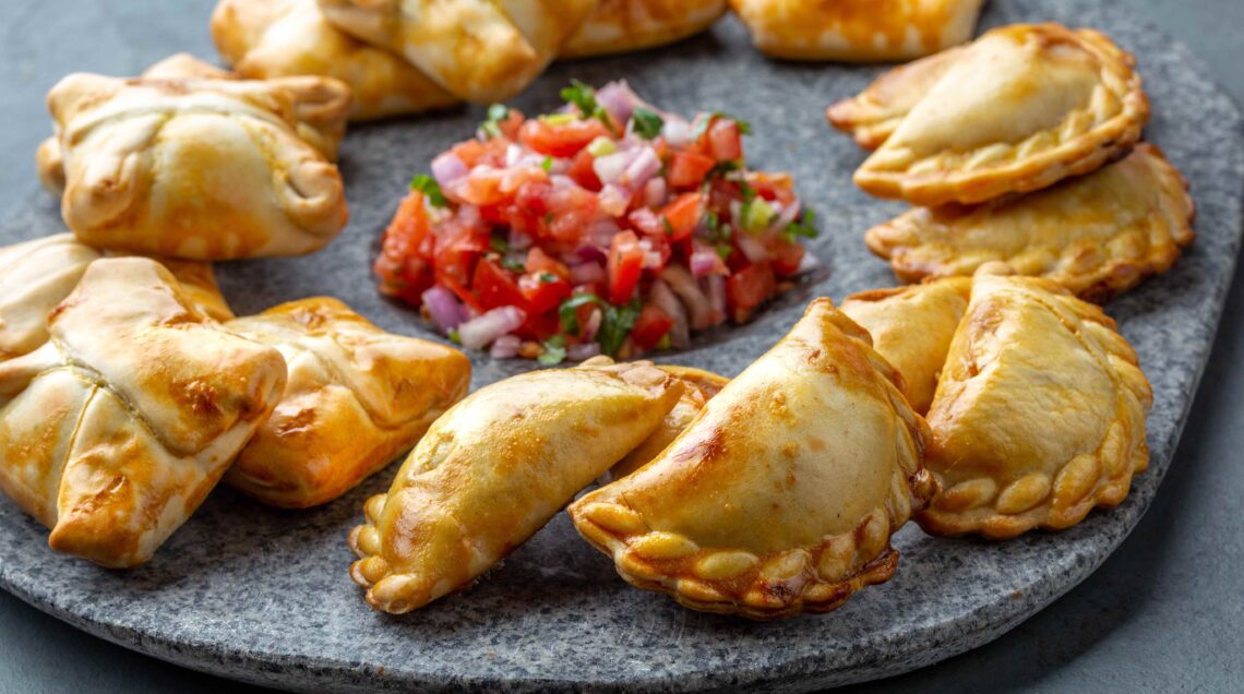 EMPANADAS with tomato sauce (picadillo)