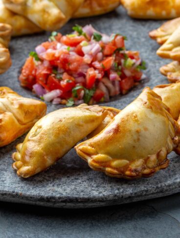 EMPANADAS with tomato sauce (picadillo)