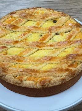 crostata di ricotta alla romana