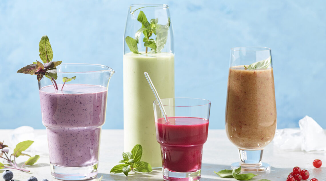 Smoothie di banana e avocado